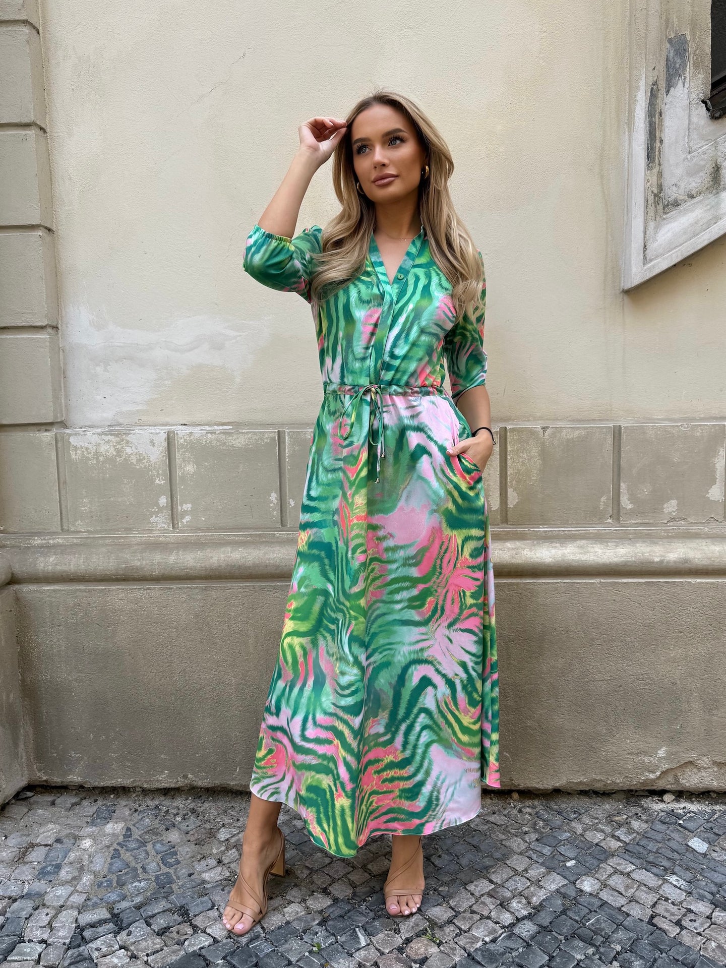 Šaty Francesca Fantasy Green