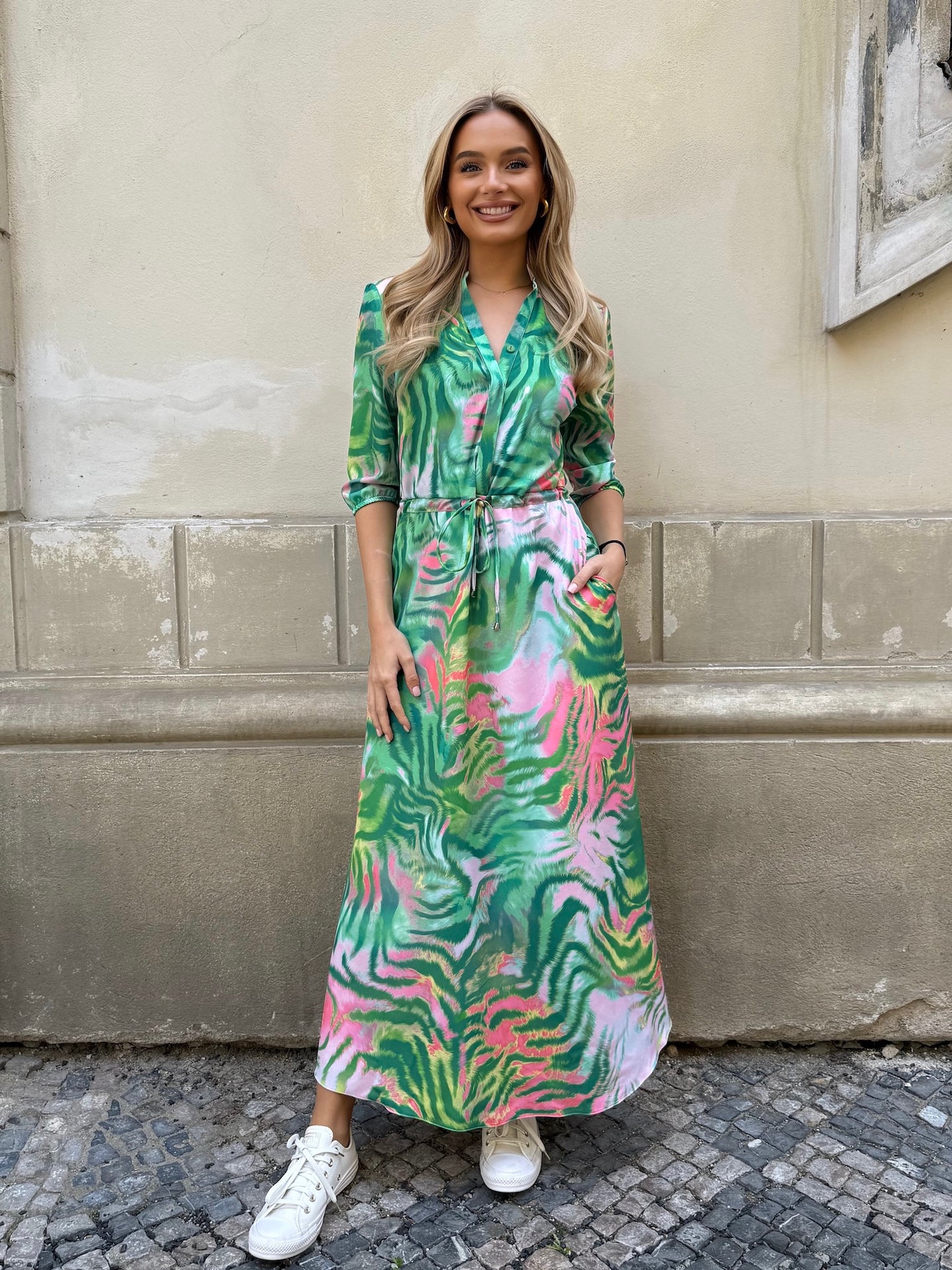 Šaty Francesca Fantasy Green